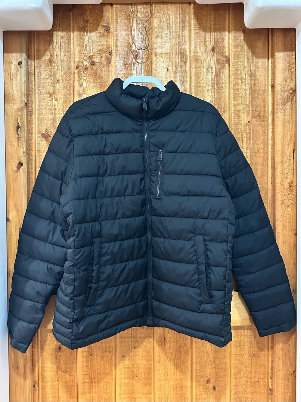 Kenneth Cole Black Reaction Lightweight Packable Jacket Men’s Size Extra Large